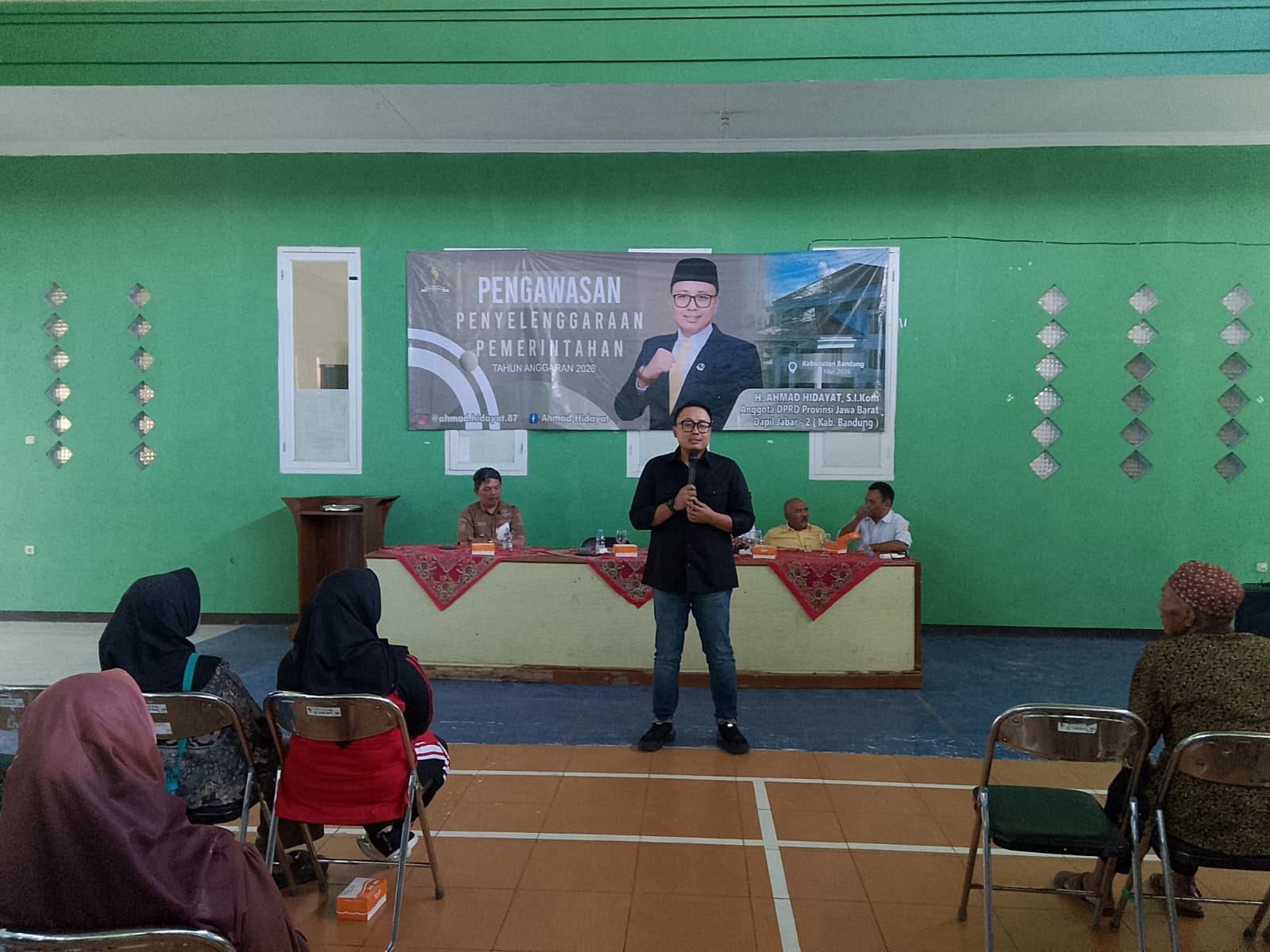 Tingkatkan Akuntabilitas,  H. Ahmad Hidayat S.I.Kom Fraksi Golkar Kawal Pengawasan Pemerintahan Desa